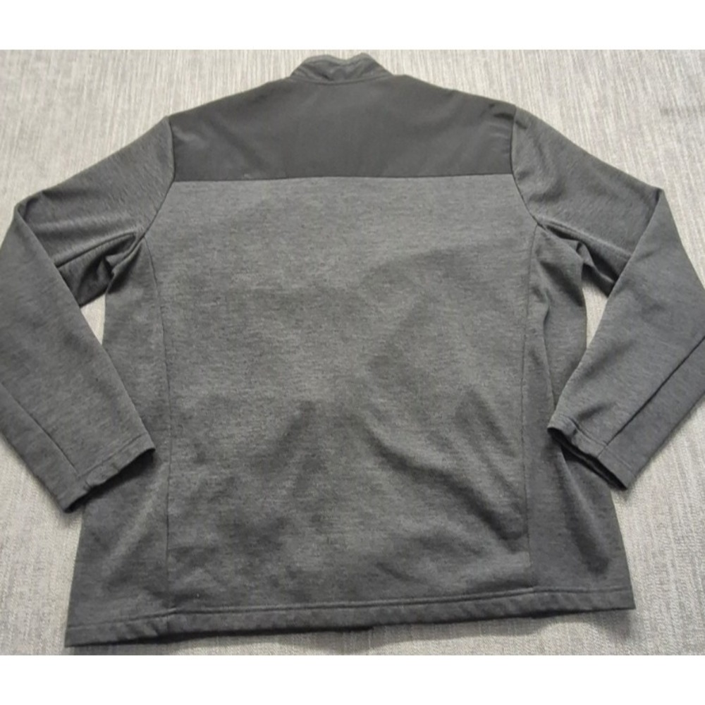 Orvis men's gray black bonded mesh fleece full zip jacket XL pockets outdoor - Picture 11 of 14